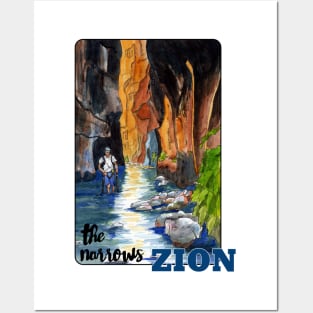 The Narrows, Zion Posters and Art